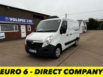 Vauxhall Movano 2.3 CDTi 2800 Panel Van 5dr Diesel Manual FWD L1 H1 Euro 6 (110 