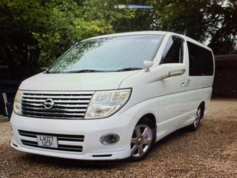 Nissan Elgrand campervan