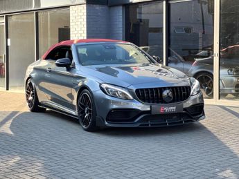 Mercedes C Class 4.0 C63 V8 BiTurbo AMG (Premium) Cabriolet SpdS MCT Euro 6 (s/s)