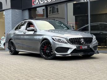 Mercedes C Class 2.1 C220d AMG Line (Premium Plus) G-Tronic+ Euro 6 (s/s) 4dr