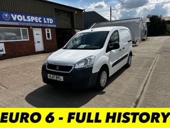 Peugeot Partner 1.6 BlueHDi 648 S Panel Van 4dr Diesel Manual L1 (112 g/km, 73.9