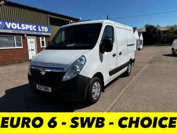 Vauxhall Movano 2.3 CDTi 2800 Panel Van 5dr Diesel Manual FWD L1 H1 Euro 6 (110 