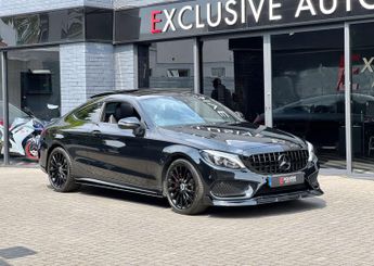 Mercedes C Class 2.0 C200 AMG Line (Premium Plus) Coupe 2dr Petrol G-Tronic+ Euro