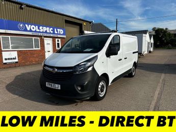 Vauxhall Vivaro 1.6 CDTi 2900 ecoFLEX Panel Van 5dr Diesel Manual L1 H1 Euro 5 (