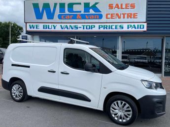 Peugeot Partner 1.5 BlueHDi 950 Professional Long Crew Van 6dr Diesel Manual LWB