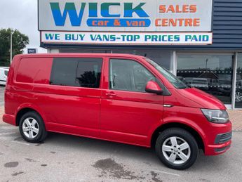 Volkswagen Transporter 2.0 TDI T30 BlueMotion Tech Trendline Kombi Double Cab 5dr Diese