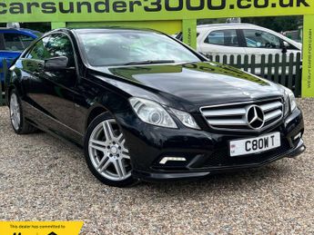 Mercedes E Class 3.0 E350 BlueEfficiency Sport CDi Auto 2dr