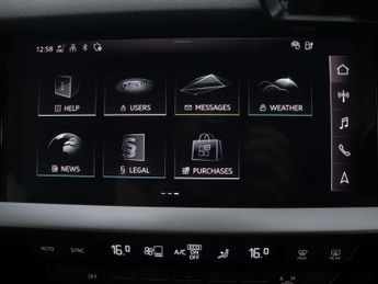 AUDI A3 1.4 A3 Sportback 40 TFSI S Line E Semi-Auto 5dr