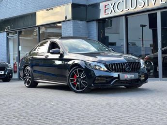 Mercedes C Class 3.0 C43 V6 AMG (Premium) Saloon 4dr Petrol G-Tronic+ PAN ROOF + 