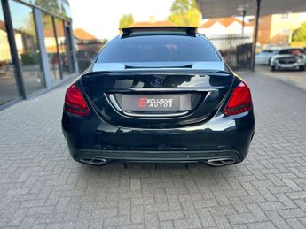 Mercedes-Benz C Class 3.0 C43 V6 AMG (Premium) Saloon 4dr Petrol G-Tronic+ PAN ROOF + 