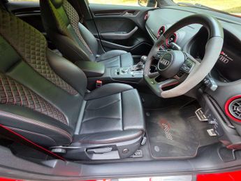 AUDI RS3 2.5 TFSI Saloon 4dr Petrol S Tronic quattro Euro 6 (s/s) (400 ps