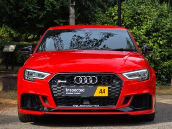 AUDI RS3 2.5 TFSI Saloon 4dr Petrol S Tronic quattro Euro 6 (s/s) (400 ps