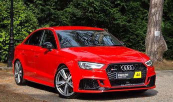 AUDI RS3 2.5 TFSI Saloon 4dr Petrol S Tronic quattro Euro 6 (s/s) (400 ps