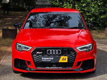 AUDI RS3 2.5 TFSI Saloon 4dr Petrol S Tronic quattro Euro 6 (s/s) (400 ps