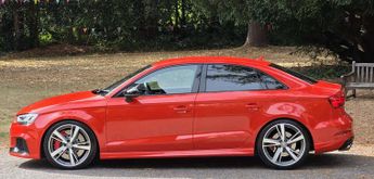 AUDI RS3 2.5 TFSI Saloon 4dr Petrol S Tronic quattro Euro 6 (s/s) (400 ps