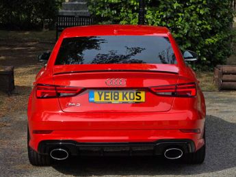 AUDI RS3 2.5 TFSI Saloon 4dr Petrol S Tronic quattro Euro 6 (s/s) (400 ps
