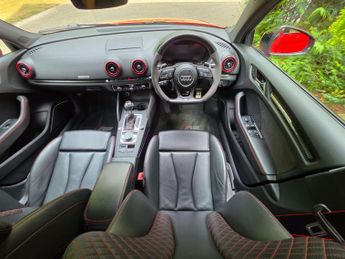AUDI RS3 2.5 TFSI Saloon 4dr Petrol S Tronic quattro Euro 6 (s/s) (400 ps