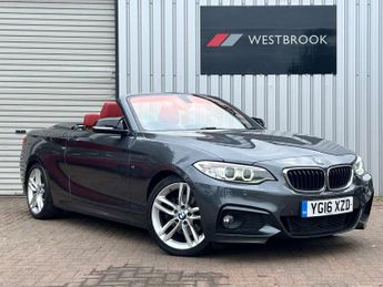 BMW 220 2.0 220d M Sport Convertible 2dr Diesel Auto Euro 6 (s/s) (190 p