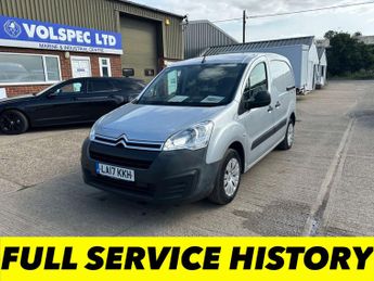 Citroen Berlingo 1.6 BlueHDi 850 Enterprise Panel Van 5dr Diesel Manual L1 (112 g