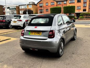 FIAT 500 500E Red 2dr