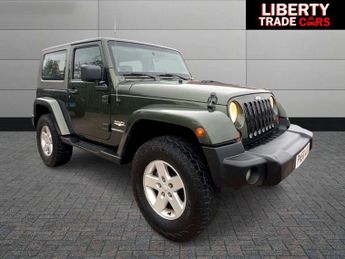 Jeep Wrangler 3.8 V6 JK Sahara SUV 2dr Petrol Auto 4WD LHD Left Hand Drive