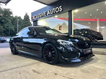 Mercedes C Class 2.1 C250d AMG Line (Premium) Coupe + BODYKIT + PAN ROOF +  2dr D