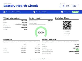 PEUGEOT 208 208 GT Ev 5dr
