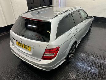 Mercedes-Benz C-CLASS 2.1 C220 AMG Sport+ CDi BlueEfficiency Auto 5dr