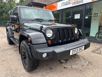 Jeep Wrangler 2.8 Wrangler Sahara Unlimited CRD 197 Auto 4WD 4dr