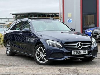 Mercedes C Class 2.1 C300dh Sport (Premium Plus) Estate 5dr Diesel Hybrid G-Troni