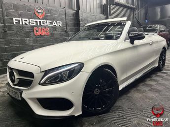 Mercedes C Class 2.0 C200 AMG Line Cabriolet 2dr Petrol G-Tronic+ Euro 6 (s/s) (1