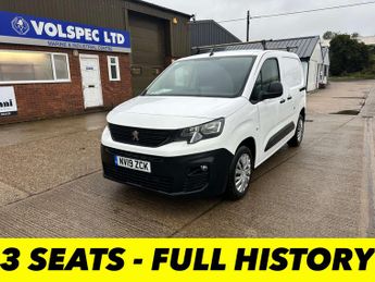 Peugeot Partner 1.6 BlueHDi 1000 Professional Standard Panel Van 5dr Diesel Manu