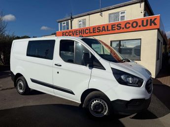 Ford Transit 2.0 Transit Custom 300 Leader EcoBlue 5dr 6 SEATER CREW COMBI VA