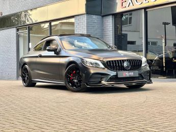 Mercedes C Class 2.0 C220d AMG Line (Premium Plus) Coupe + C63 BODYKIT + PAN ROOF
