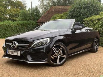 Mercedes C Class 2.1 C220d AMG Line Cabriolet 2dr Diesel G-Tronic+ 4MATIC Euro 6 