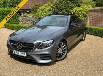 Mercedes-Benz E-CLASS 2.0 E300 AMG Line (Premium Plus) Coupe 2dr Petrol G-Tronic+ Euro