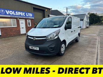 Vauxhall Vivaro 1.6 CDTi 2900 ecoFLEX Panel Van 5dr Diesel Manual L1 H1 Euro 5 (