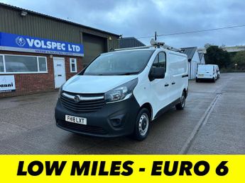 Vauxhall Vivaro 1.6 CDTi 2900 Panel Van 5dr Diesel Manual L1 H1 Euro 6 (s/s) (95