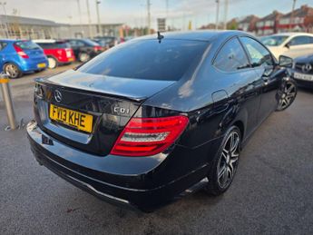 MERCEDES-BENZ C-CLASS 2.1 C250 AMG Sport+ CDi BlueEfficiency Auto 2dr