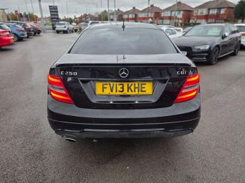 MERCEDES-BENZ C-CLASS 2.1 C250 AMG Sport+ CDi BlueEfficiency Auto 2dr