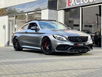 Mercedes C Class 4.0 C63 V8 BiTurbo AMG S (Premium) + BODYKIT + PAN ROOF + Coupe 