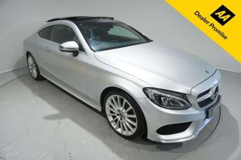 Mercedes C Class 2.1 C220d AMG Line (Premium) Coupe 2dr Diesel G-Tronic+ Euro 6 (