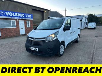 Vauxhall Vivaro 1.6 CDTi 2900 ecoFLEX Panel Van 5dr Diesel Manual L1 H1 Euro 5 (