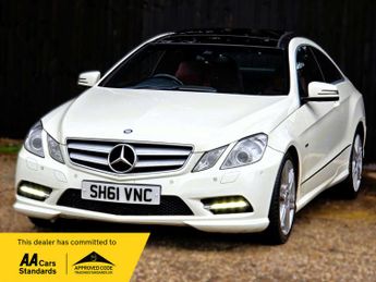Mercedes E Class 2.1 E220 Sport CDi BlueEfficiency Auto 2dr