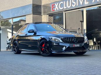 Mercedes C Class 2.1 C250d AMG Line (Premium)+ C63 BODYKIT + PAN ROOF +  Saloon 4