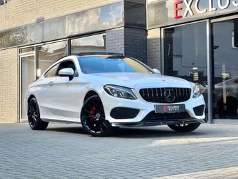 Mercedes C Class 2.0 C200 AMG Line (Premium Plus) + C63 BODYKIT + Coupe 2dr Petro