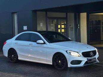 Mercedes C Class 2.1 C220 AMG Line Premium+ Bluetec Auto 4dr
