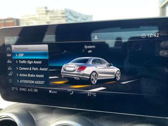 MERCEDES-BENZ C-CLASS 2.0 C 300 AMG Line Premium Auto 4dr