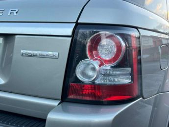 Land Rover RANGE ROVER SPORT 3.0 SD V6 HSE Black SUV 5dr Diesel Auto 4WD Euro 5 (255 bhp) AA 