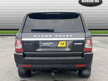 Land Rover RANGE ROVER SPORT 3.0 SD V6 HSE Black SUV 5dr Diesel Auto 4WD Euro 5 (255 bhp) AA 